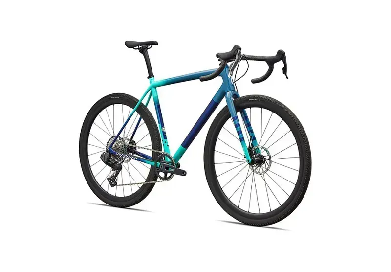 Specialized Crux Expert Gravel Bike in Grey Blue Lagoon-1