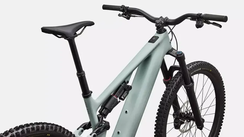 Specialized Levo 4 EVO Comp Electric Mountain Bike in Agave Grey/Desert-3
