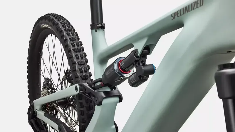 Specialized Levo 4 EVO Comp Electric Mountain Bike in Agave Grey/Desert-5