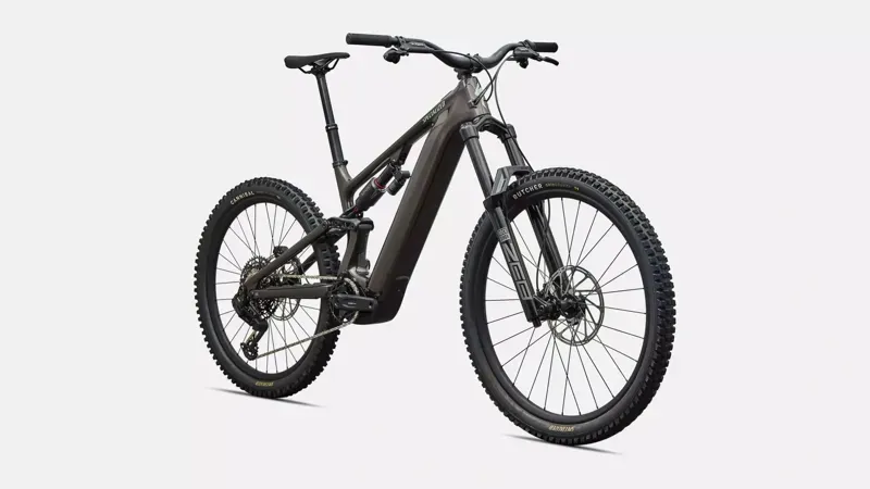 Specialized Levo 4 EVO Comp Electric Mountain Bike in Smoke/Pistachio-1