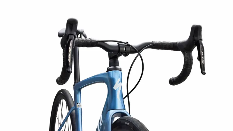 Specialized Roubaix SL8 Comp Road Bike in Gloss Glacial Metallic-5