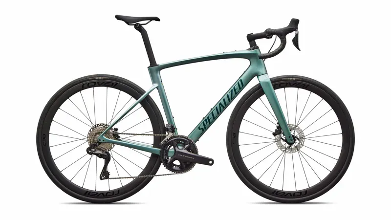 Specialized Roubaix SL8 Expert Road Bike in Fjord Metallic