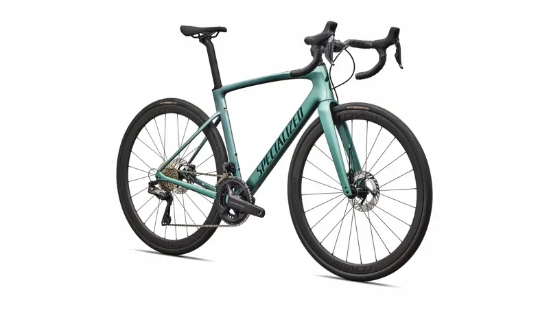 Specialized Roubaix SL8 Expert Road Bike in Fjord Metallic-1
