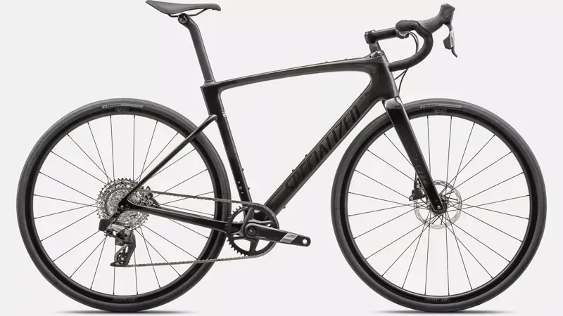 Specialized Roubaix SL8 Sport Apex Carbon Road Bike in Smoke Grey