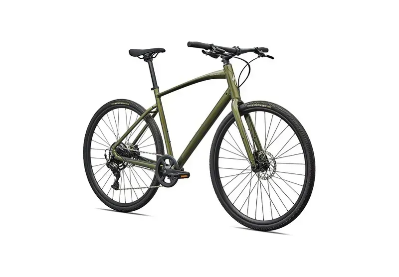 Specialized Sirrus X 2.0 2026 Hybrid Bike in Laurel Green Metallic-1