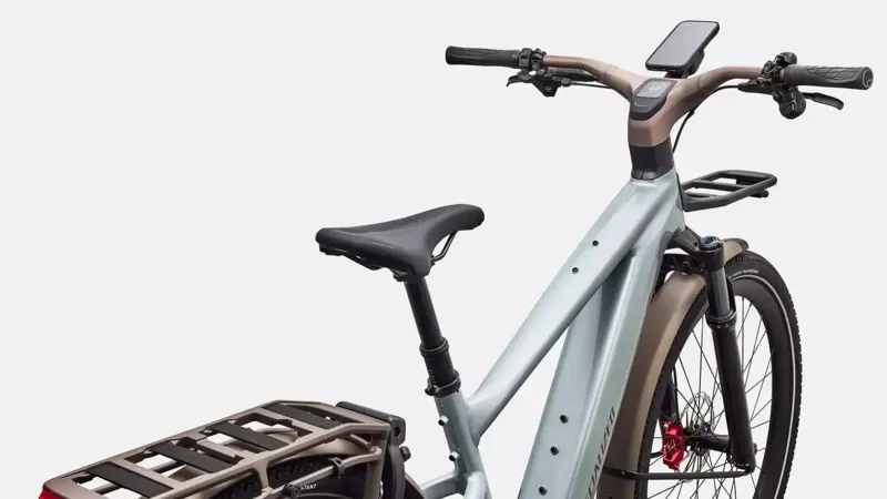 Specialized Turbo Vado 3 6.0 Electric Hybrid Bike in Agave Grey/Black-3