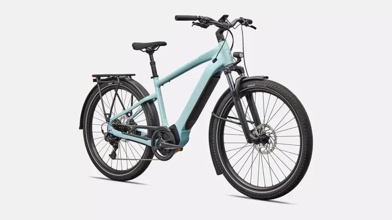 Specialized Turbo Vado 4.0 Electric Hybrid Bike in Gloss Seafoam-1