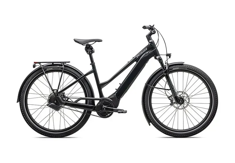 Specialized Turbo Vado 5.0 IGH Step-Through Electric Hybrid Bike in Cast Black-1