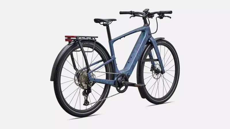Specialized Turbo Vado SL 2 6.0 EQ Carbon Electric Hybrid Bike in Satin Grey Blue-2