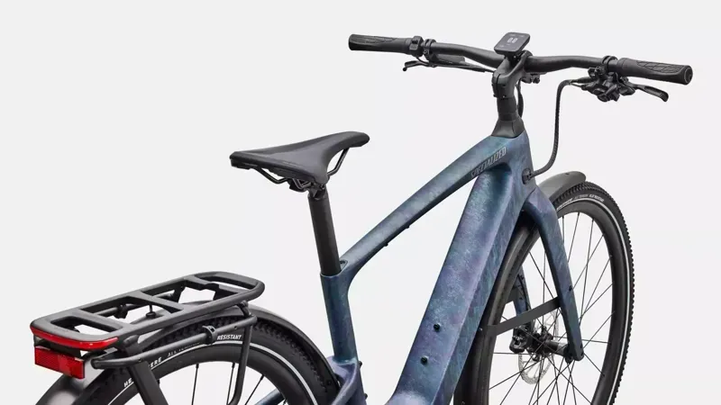 Specialized Turbo Vado SL 2 6.0 EQ Carbon Electric Hybrid Bike in Satin Grey Blue-3