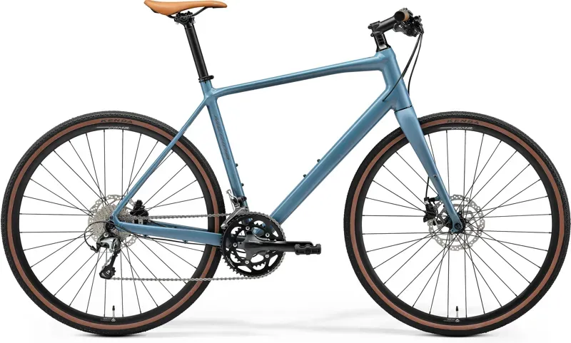 Merida Speeder 300 Hybrid Bike In Silk Dove Blue