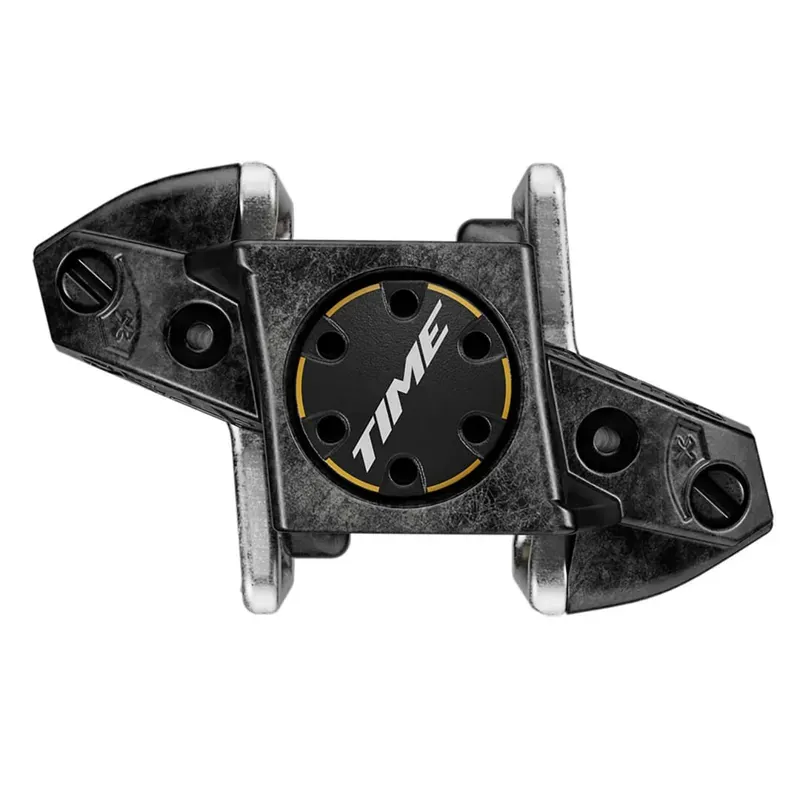 Time Sport XC 12 ATAC Carbon/Titanium Pedals in Carbon and Gold-2