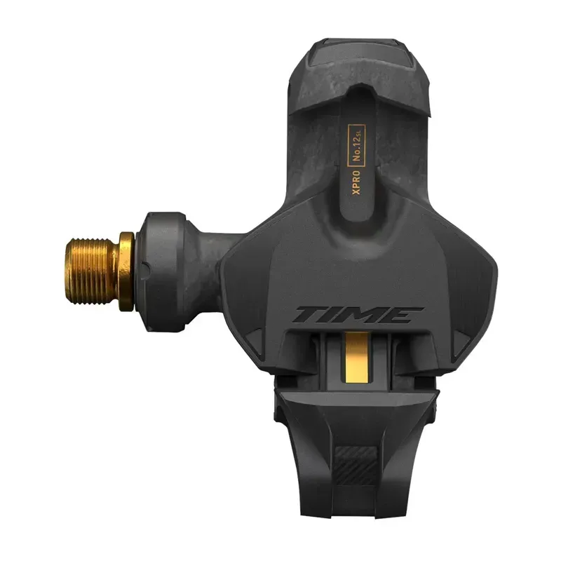 Time Xpro 12 SL Q-Factor Road Pedals in Black/Gold