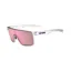 Tifosi Sanctum Single Lens Sunglasses In Satin Clear