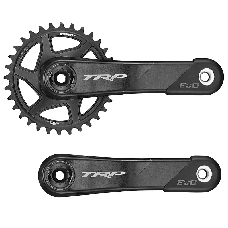 TRP - CK-9050 EVO12 Carbon Crank Black/ Silver Black 1