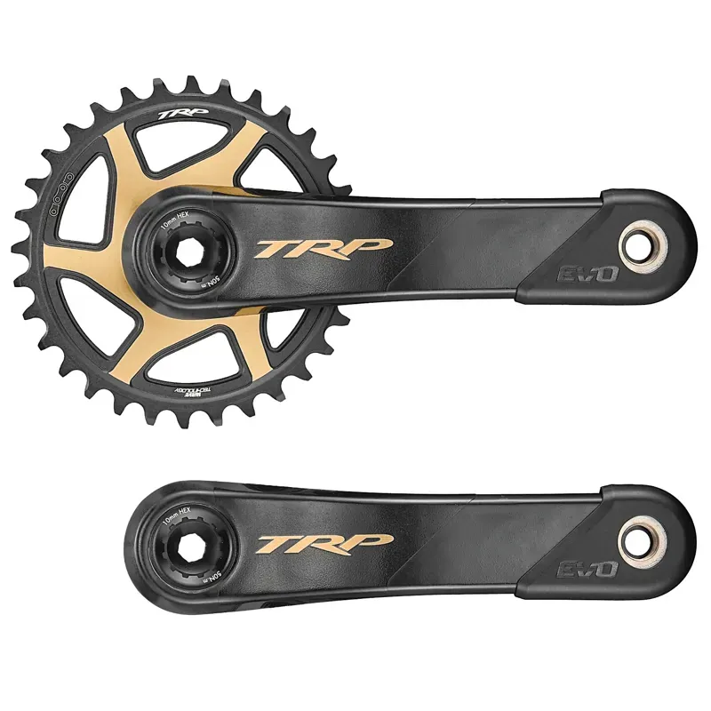 TRP - CK-9050 EVO12 Carbon Crank Black/ Gold Black/ Gold 1