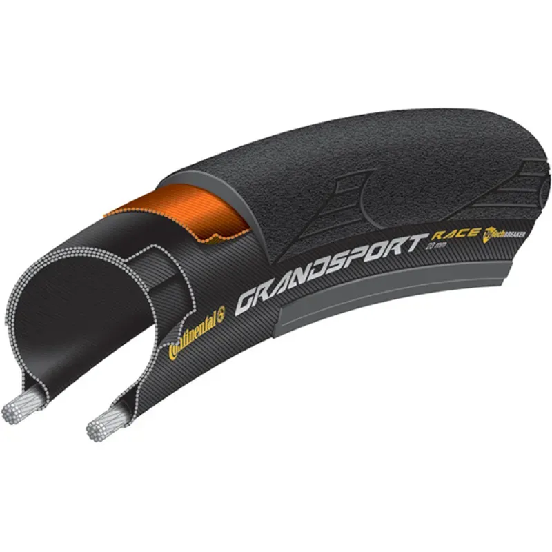 Continental Grand Sport Race Puregrip 700c Folding Tyre in Black