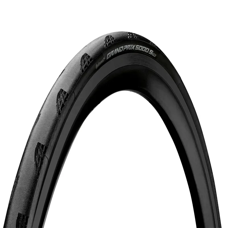 Continental Grand Prix 5000S BlackChili Tubeless Ready 700c Folding Tyre in Black