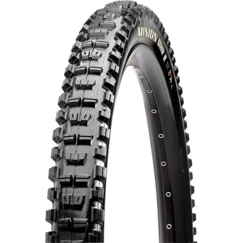Maxxis Minion DHR II EXO+ 3C Maxx Terra Tubeless Folding Tyre in Black