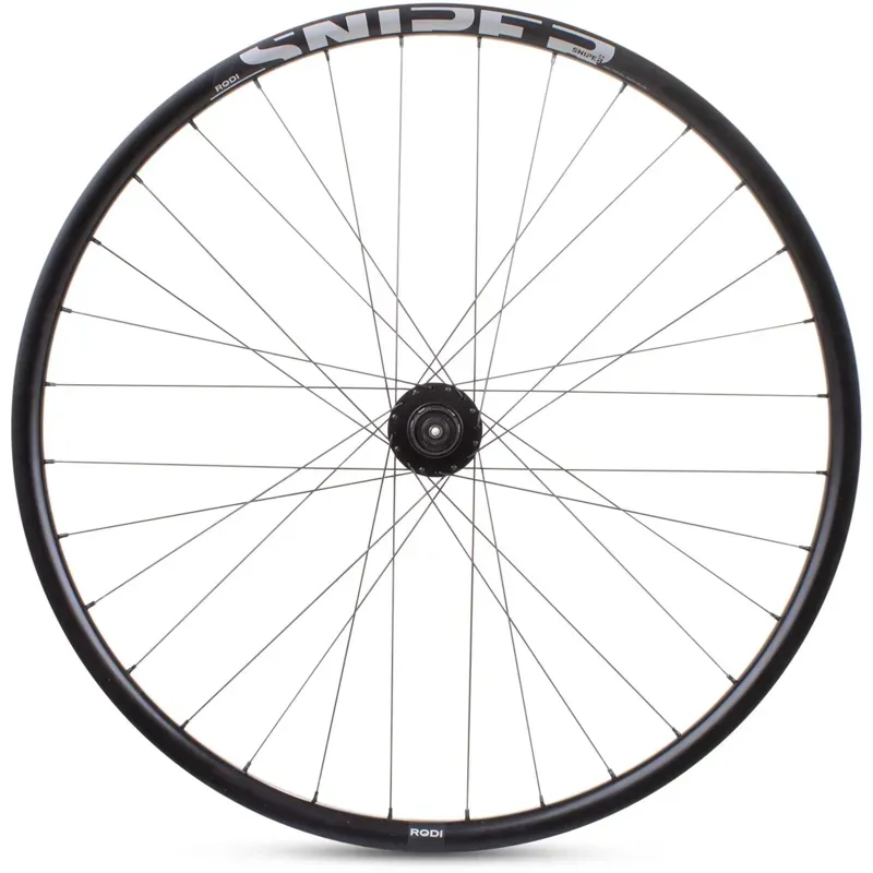 M Part Gravel Rear Wheel Shimano 6B Hub QR 135mm 700c in Black -1