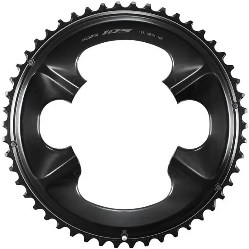 C/RING FCR7100 12spd Outer 50T- NK Black 50 teeth