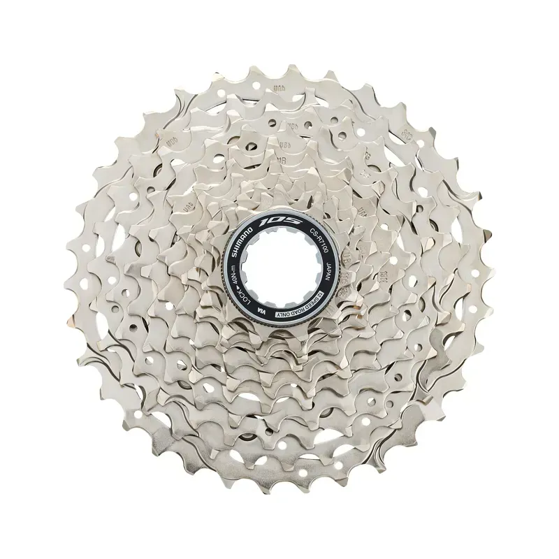 Shimano CS-R7100 105 12-speed HG Cassette in Silver
