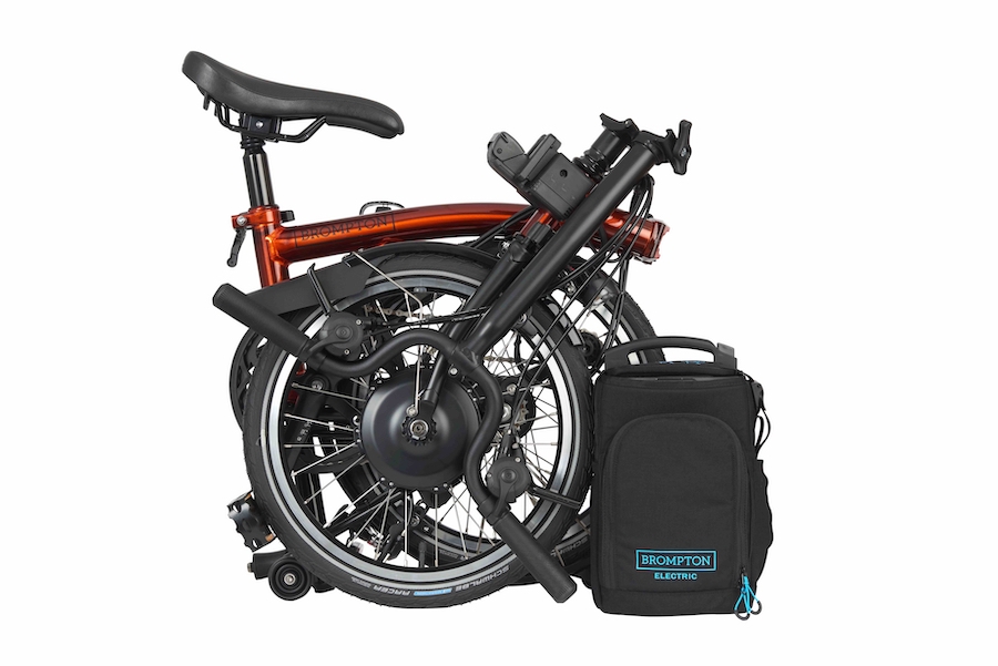 Bromtpon Folding Bike Folded