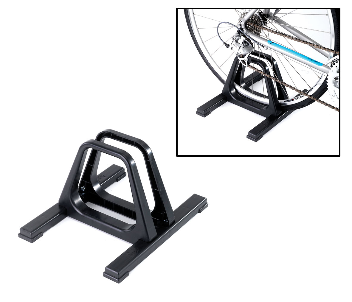 1-Bike Gear Up Grandstand Single Bike Display/ Storage Rack Black 