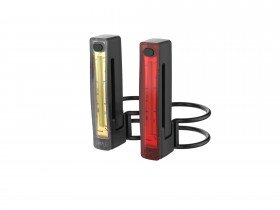 Knog + Rechargeable Bike Light Twinpack in Black