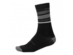 Endura Baabaa Merino Stripe Sock (1-Pack) matt black