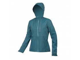 Endura Women's Hummvee Waterproof Hooded Jacket Deep Teal