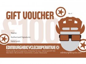 Edinburgh Bicycle Co-op Bronze Gift Voucher - £100