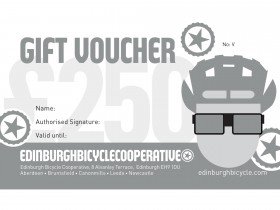 Edinburgh Bicycle Co-op Silver Gift Voucher - £250