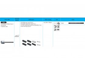 Shimano 105 5800/Tiagra 4700 Road Gear Cable Set